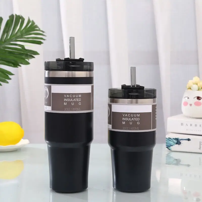 304 Нержавеющая Сталь Термос Автомобильный Портативный 20 / 30oz Американский