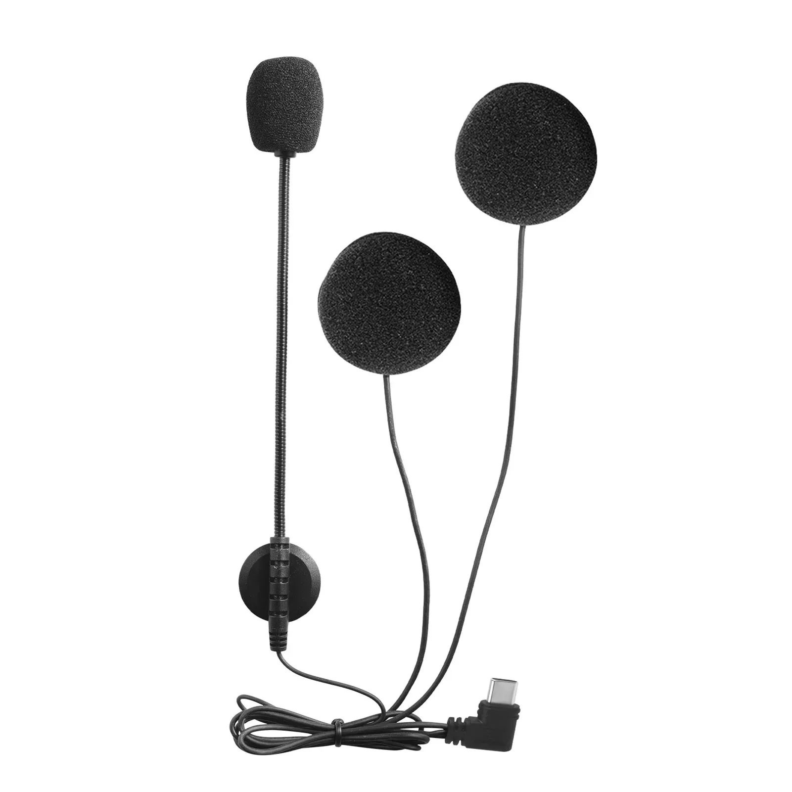 EJEAS V4 PLUS Vnetphone Мотоциклетный шлем Bluetooth Домофон Микрофон Динамик Гарнитура TYPE-C