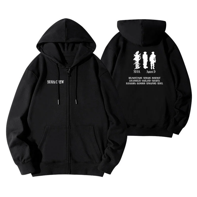 New agust d crew hoodie jacket