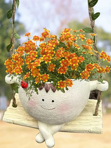 Подвесные горшки для суккулентов Smile Face