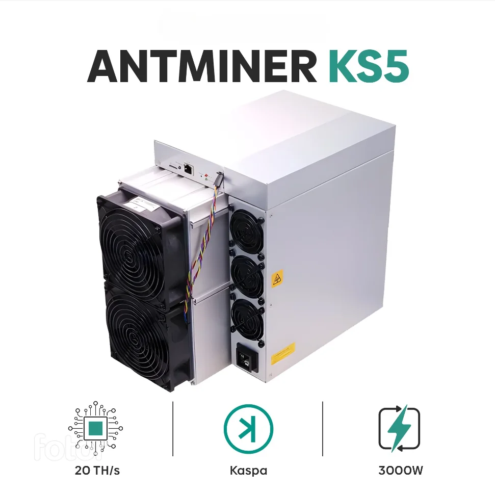 Купить 2 получить 1 бесплатно новый Bitmain Antminer KS5 20Th 3000W Kas Miner Asic