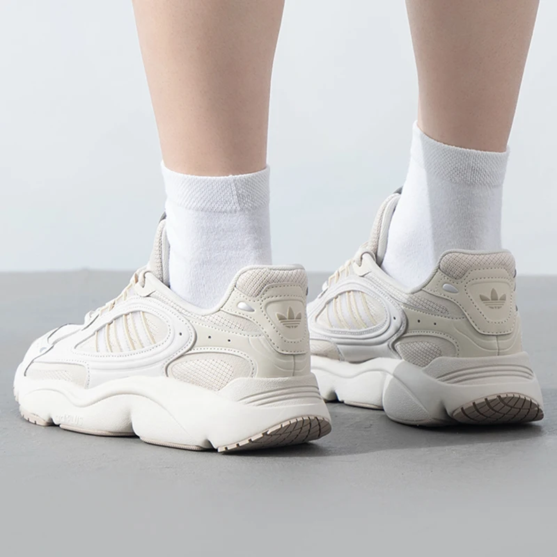 Adidas Клевер Мужская Женская НовиНка Осени 2024 Износостойкая Сетчатая Дышащая