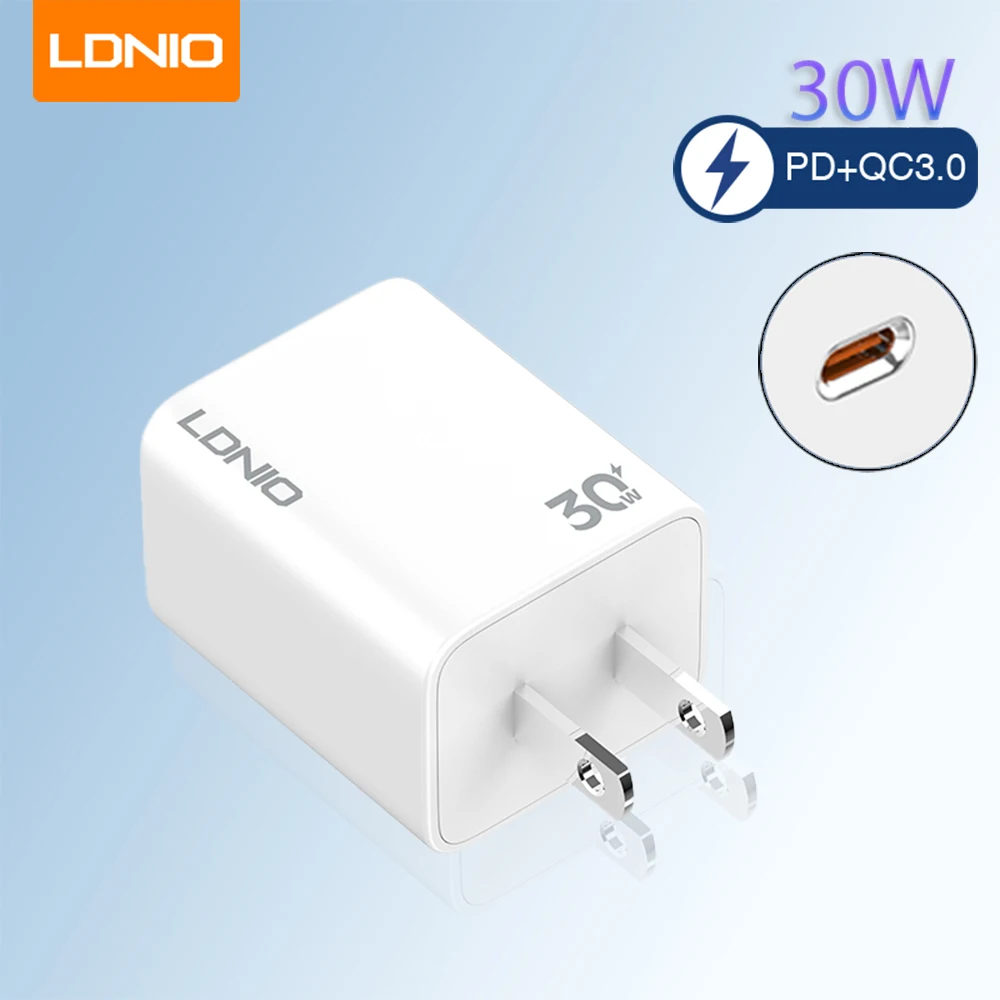 

LDNIO 30W USB Charger Type-C PD QC3.0 Power Charge Mobile Phone Charger Fast Charging For Xiaomi/Sumsang/Huawei