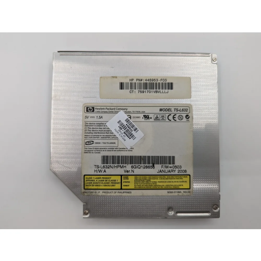 Привод DVD-RW 449935-001, TS-L632, HP Pavilion