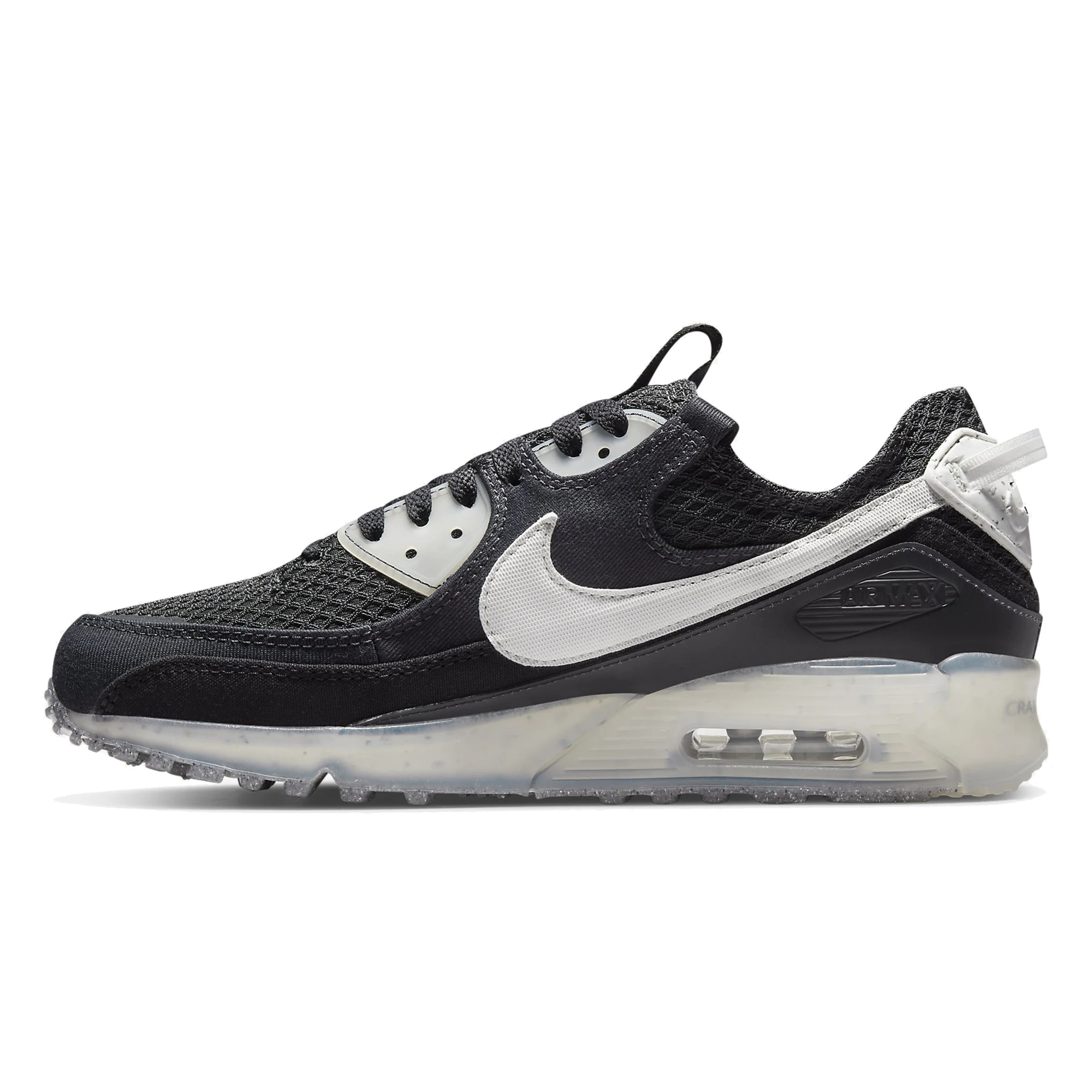 Original Nike Air Max Terrascape 90 SS22 Male Sports Shoes-Black DM0033-002 Sneaker | Walking Shoes