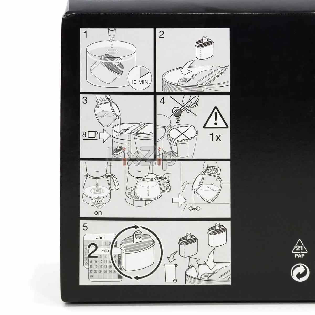 Фильтры для воды PureAqua кофемашин Braun |