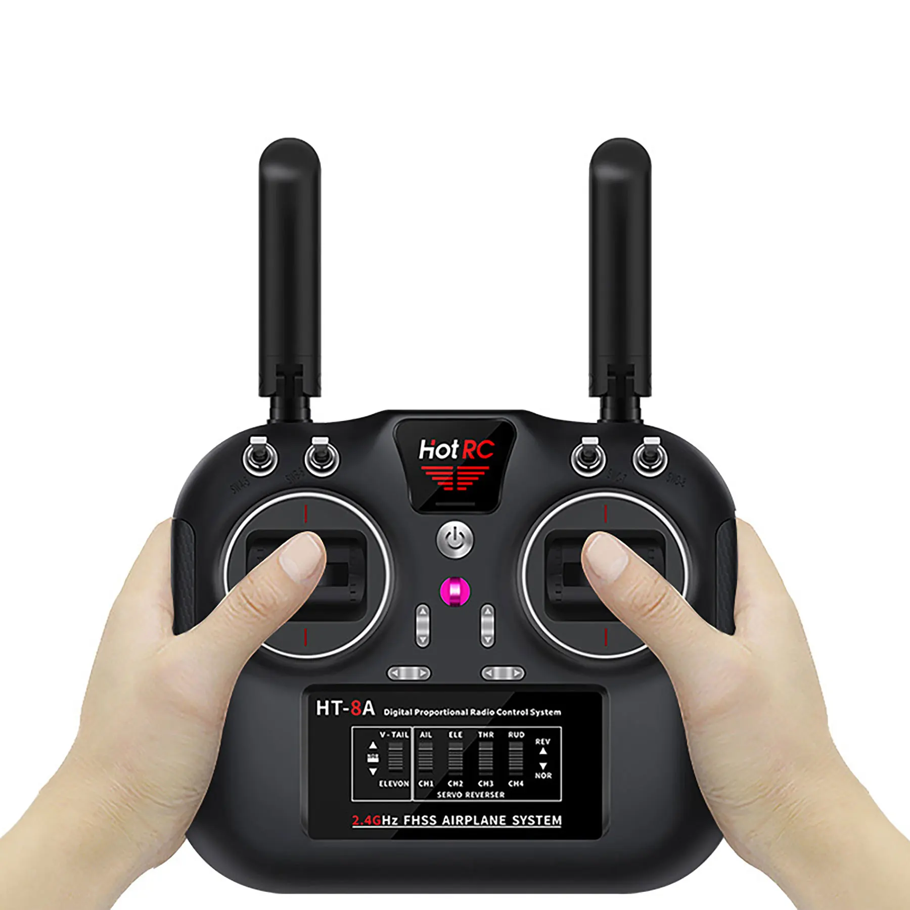 

Hot RC 2.4G RC 8CH Transmitter and 8CH Receiver With SBUS module FHSS For FPV Drone Remote Control Smart Car FCCID and CE0678
