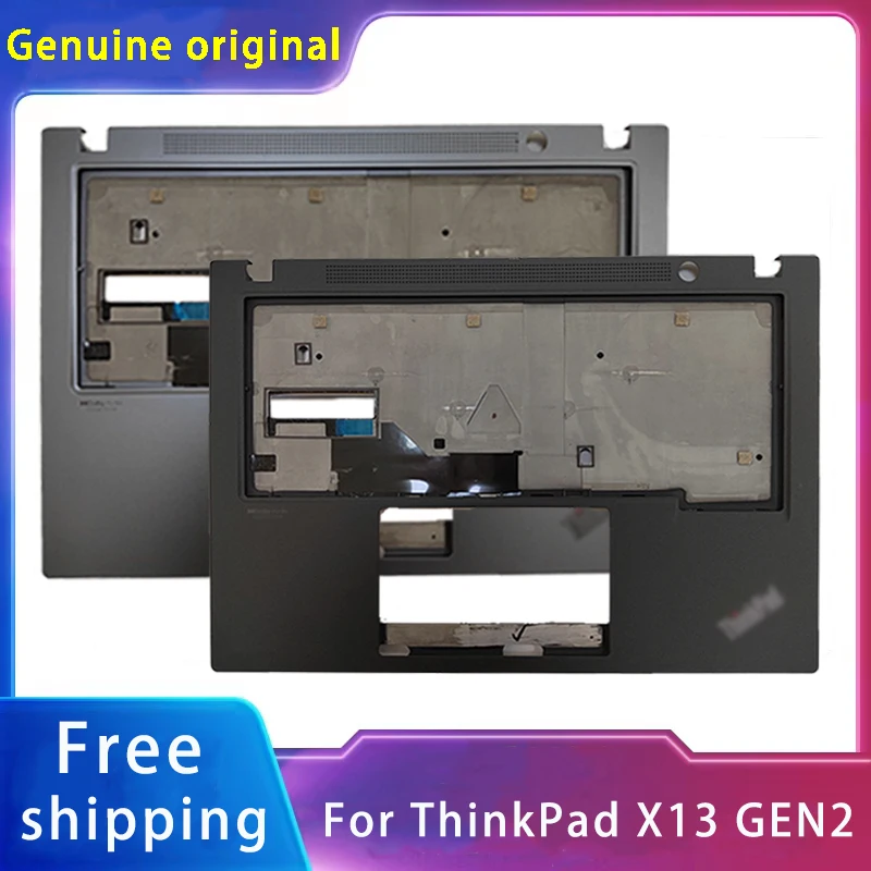 

New Original For Lenovo Thinkpad X13 GEN2 Replacemen Laptop TOP Keyboard Cover Palmrest Upper Case AM1VU000810 AM1VU000800