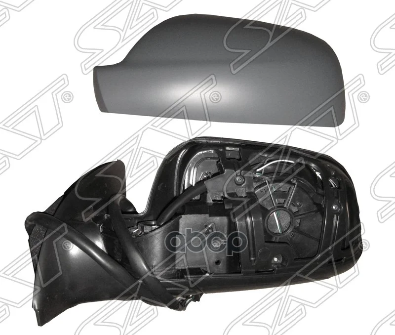 Зеркало Peugeot 307 01-07 Lh (левый) Рег-Ка, Обогрев, 6 Контактов Sat арт. ST-PG37-940-2
