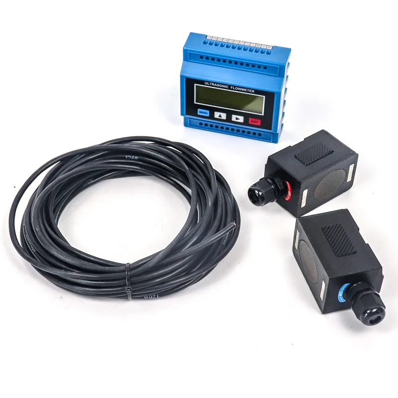 DN50-700mm ПВХ труба 1.0% точный зажим модульного типа ультразвуковой цифровой