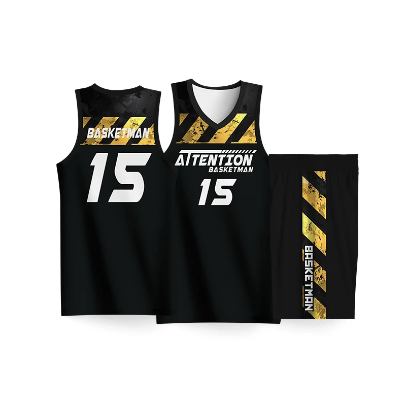 Basketball Sets For Man Full Sublimation Custom Club Team Name Number Logo Printed Jerseys Shorts Quick Dry Training Tracksuits