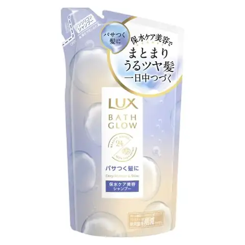 Шампунь для глубокого увлажнения и блеска волос Lux Bath Glow 350 г