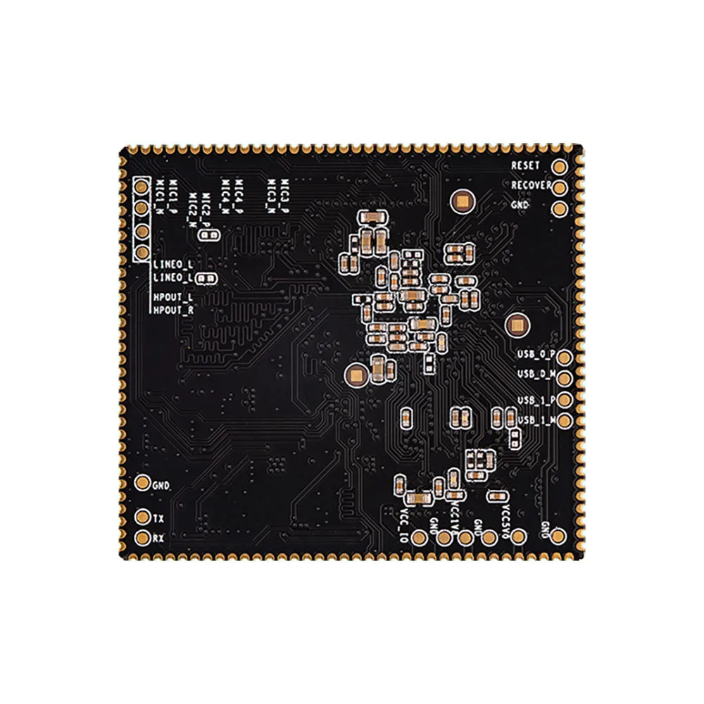 RK3308 Материнская плата IoT Core-3308Y Основная Четырехъядерный 64-битный процессор