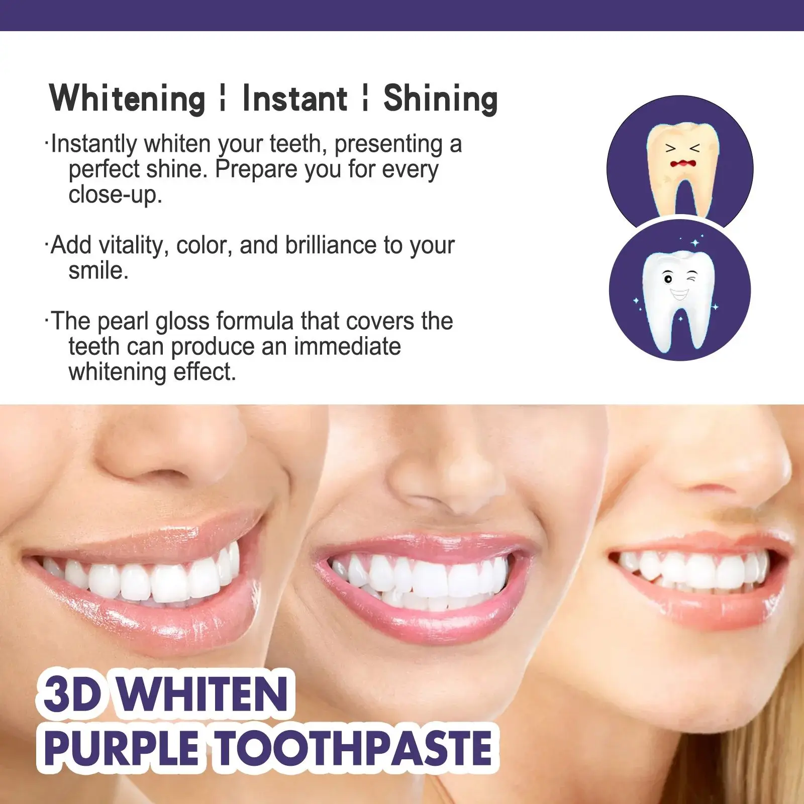 Отбеливающая зубная паста корректор цвета зубов удаление пятен свежести полости