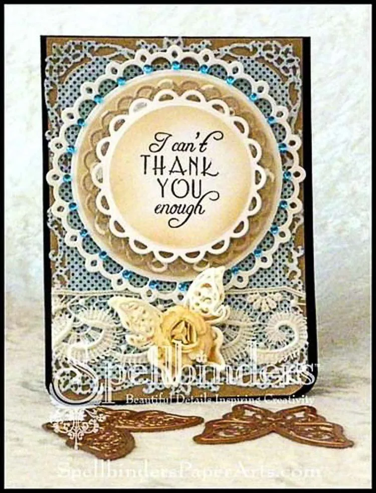 Фото Набор ножей Spellbinders Nestabilities Decorative Elements 