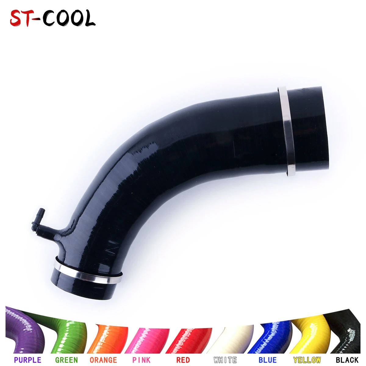 Холодный фильтр для Audi Q5 SQ5 V6 3 0 T 2013-2017 2014 2015 2016 Впускной воздух силиконовый шланг