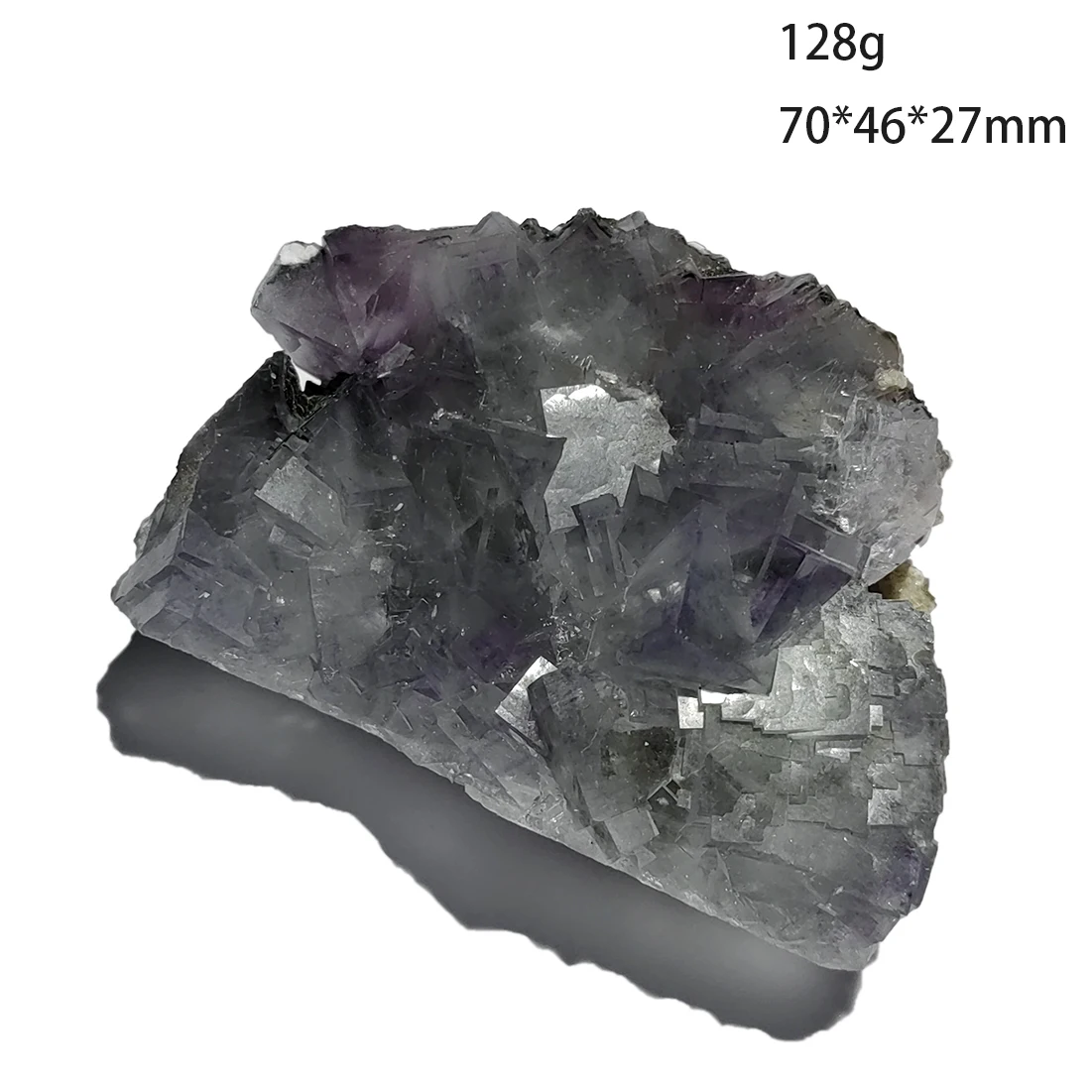 

C5-8C Natural Fluorite Mineral Crystal From Yaogangxian Hunan Province China