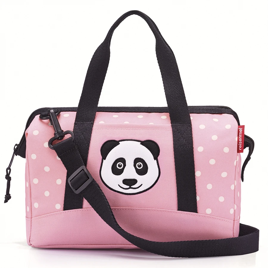 Сумка детская Reisenthel Allrounder XS panda dots pink (IQ3072) 27*21*11 8 см. |