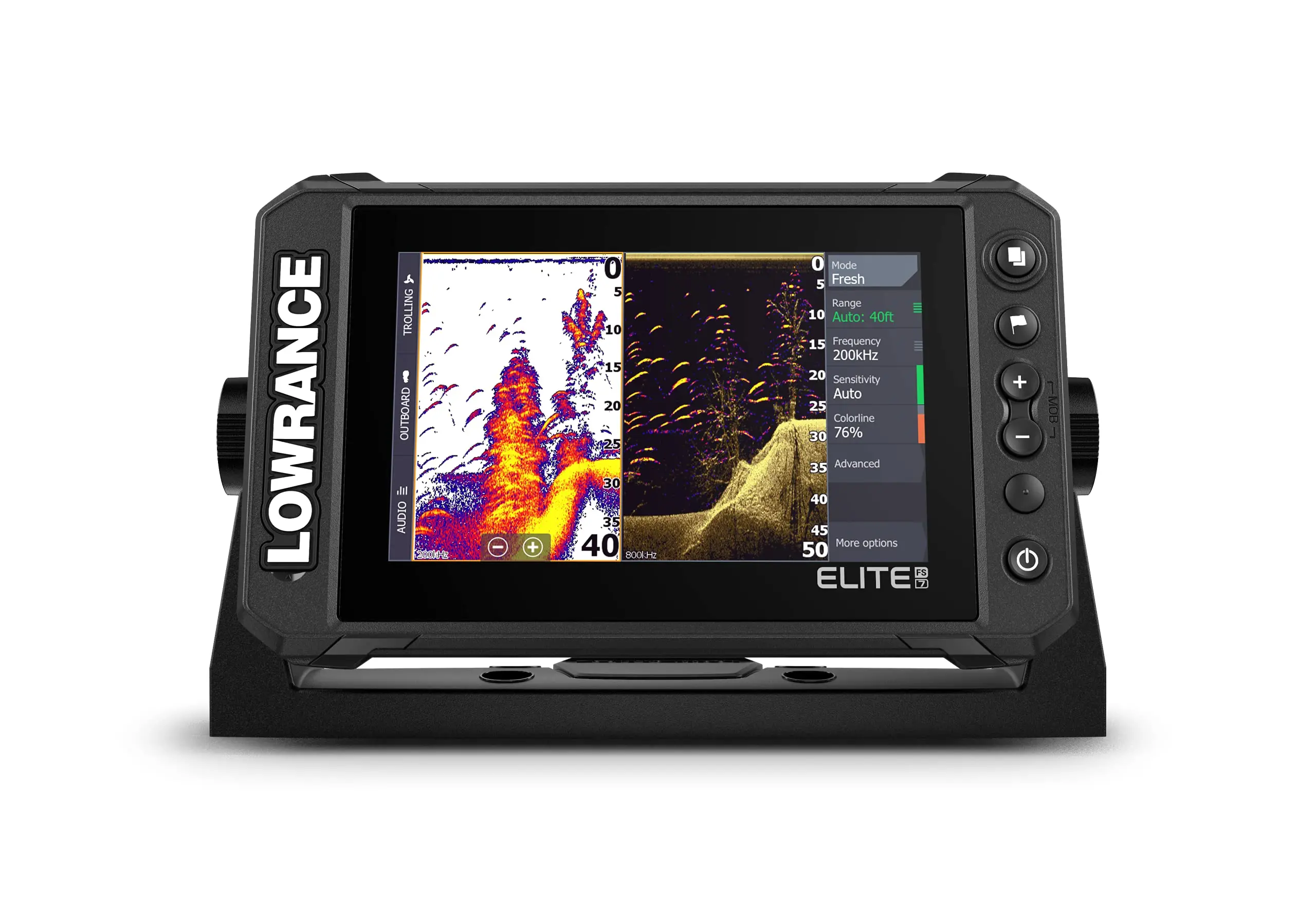

Большая скидка на активное изображение Lowrance 3-в-1 преобразователь с кабелем 6 ', Chirp, SideScan, DownScan
