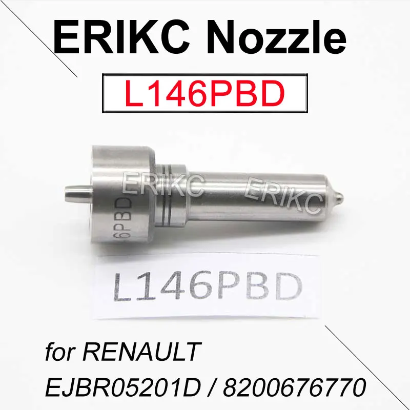 

L146PBD Common Rail Fuel Injector Parts Nozzle L146PRD Diesel Injection Atomizer for RENAULT Modus 1.5L EJBR05201D 8200676770