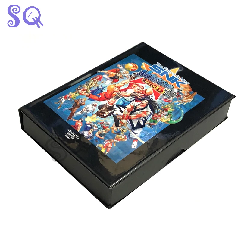 Скидка Игровой картридж Snk Neo Geo MVS - 161 в 1 версии 2, игровой картридж 161 в 1 с корпусом/чехлом, консоль для аркадных игр SNK, адаптер NEO MVS