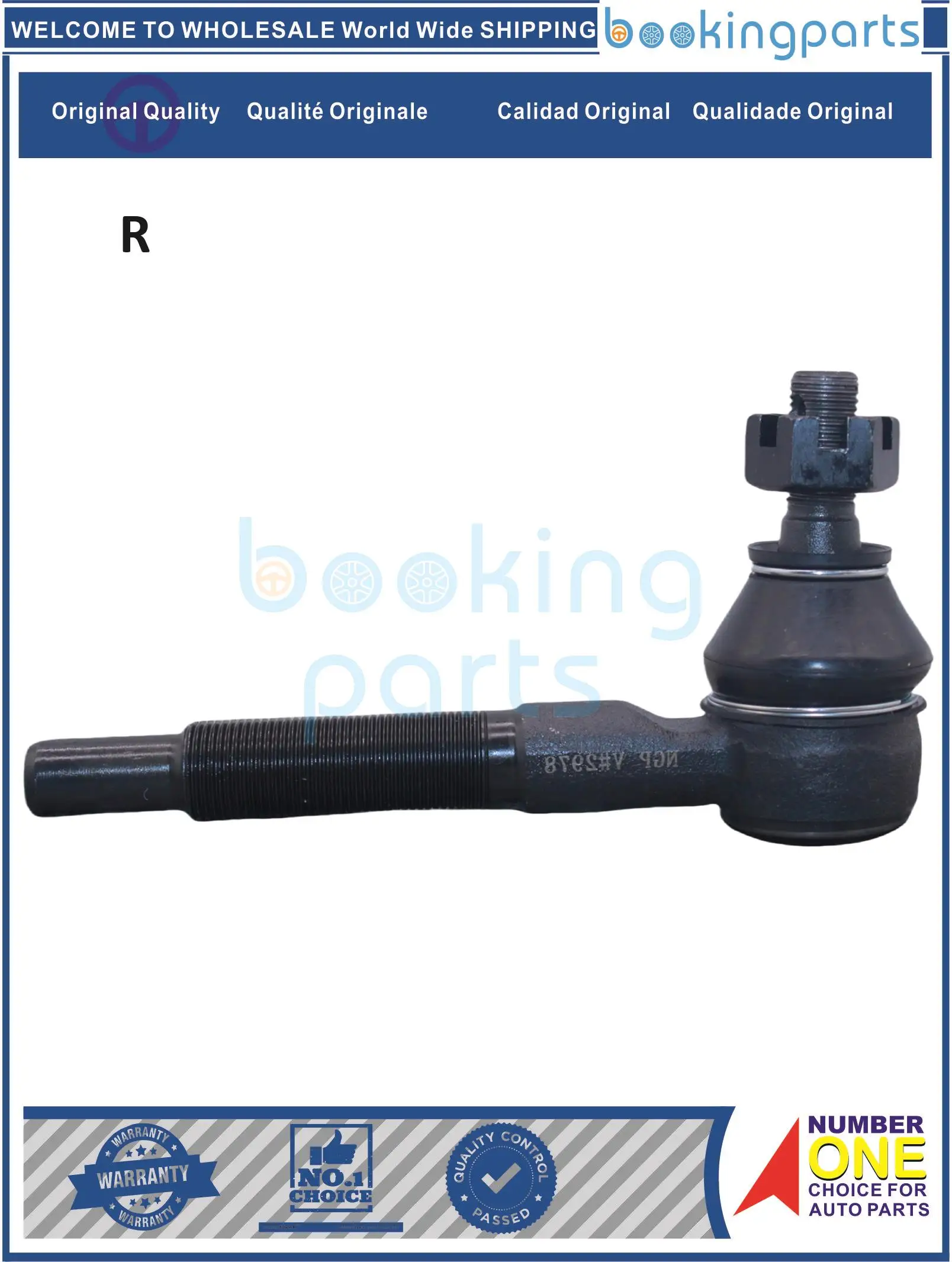 TRE12514(R) SE-4891R-CH SE4891RCH 48520-VB025 48520VB025 R наконечник рулевой тяги для NISSAN патруль 00-4 TD42 6CYL