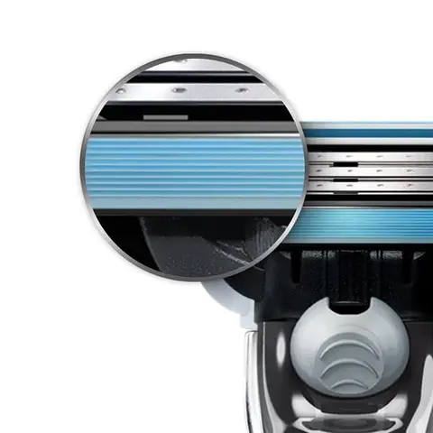 Бритва Gillette Mach3 ручная, 1 упаковка, 3 штуки, корейское бритвенное лезвие