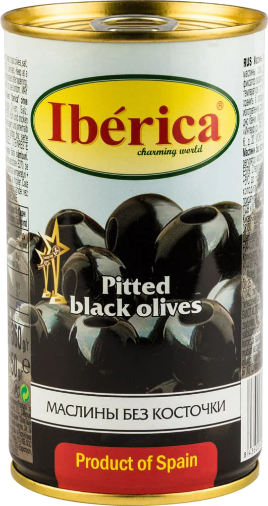 Маслины IВERICA без косточки 360г