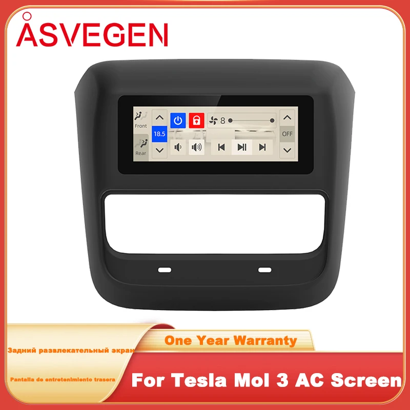 

Universal For Tesla Mol 3 Mol Y Rear Entertainment Screen Air Conditioning Control Display Whole Tesla Car Series