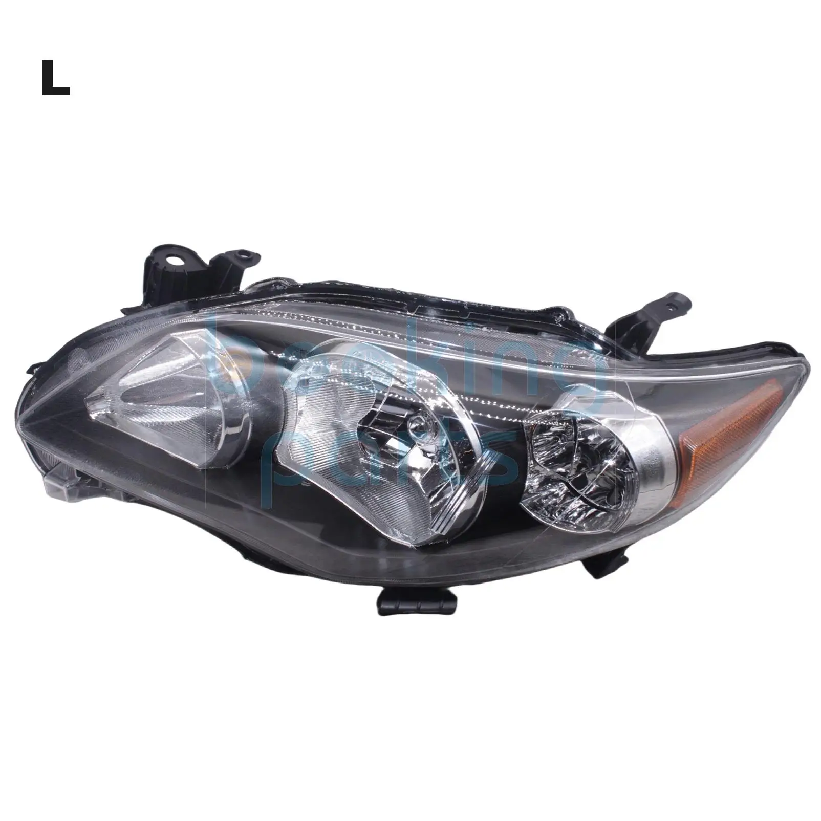 Фара для Toyota Corolla 2011-2013 США [ЧЕРНАЯ] 81110-02B60 8111002 B60 |