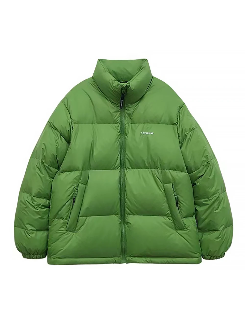 

Marwin Women 90% White Duck Down Coats Loose Jackets Solid High Waist Warm Letter Casual Down Jacket