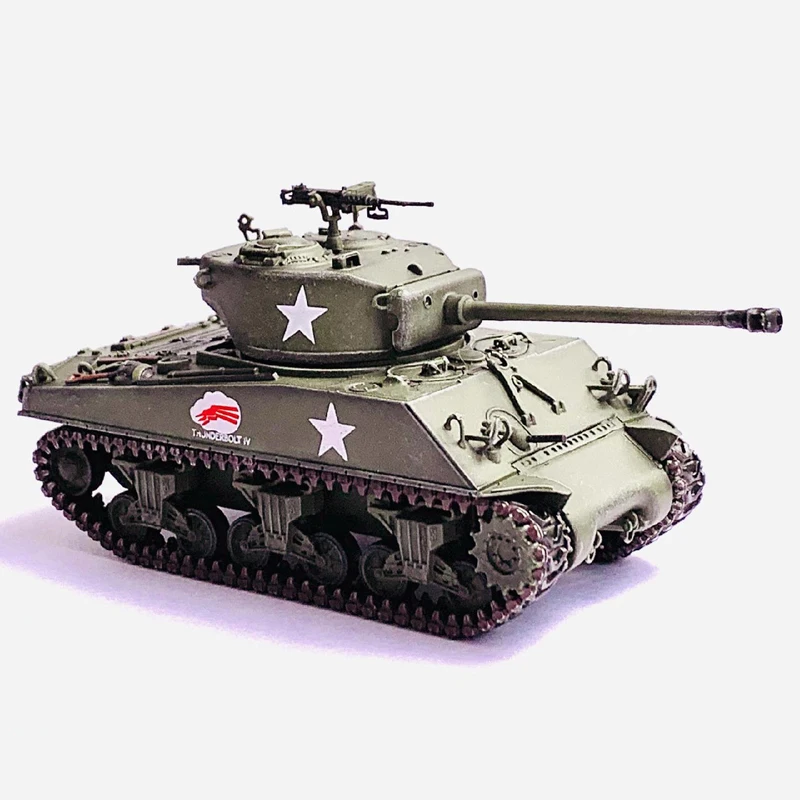 

1/72 Scale 63102 US M4A3(76)W Sherman Tank Armored Transport Vehicle Model Toy Adult Fans Collectible Gift