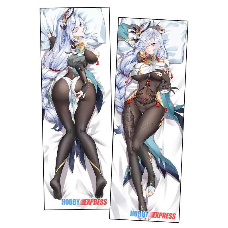 

Hobby Express Anime Dakimakura Japanese Otaku Waifu Hugging Body Pillow Cover Case Shenhe Genshin Impact 221041