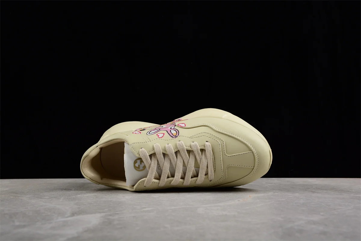точная копия 1:1 КроссовКи Gucci Rhyton Vintage Trainer Sneaker Спортивная Обувь Активного