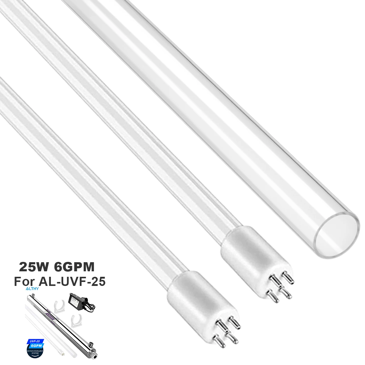 

Лампы и кварцевые трубки для системы очистки воды ALTHY