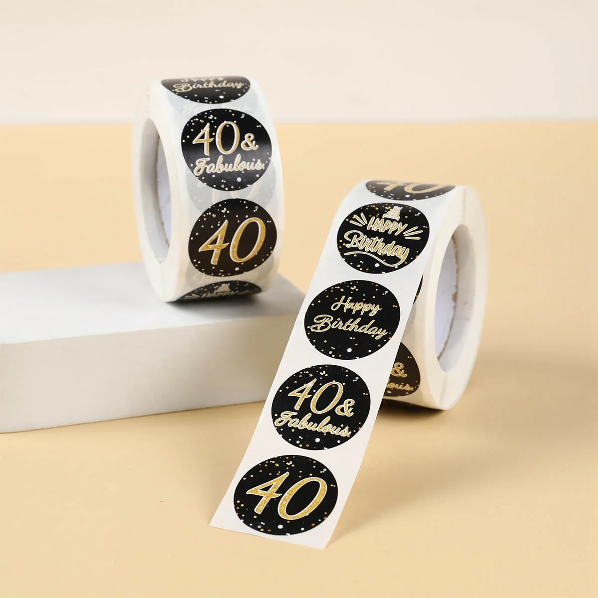 500 шт. блестящие наклейки для упаковки подарков