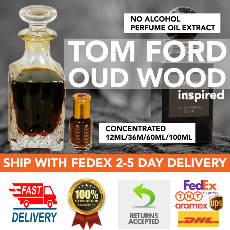 

Том Форд уд древесина Вдохновленный концентрат-сильное безспиртовое Парфюмерное масло 12 мл