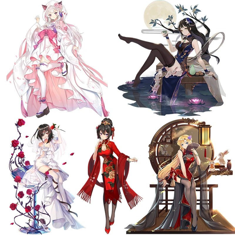 Персонализированные автомобильные наклейки Three Ratels CN13 из аниме «задействие света», персонализированные наклейки на стену из ПВХ