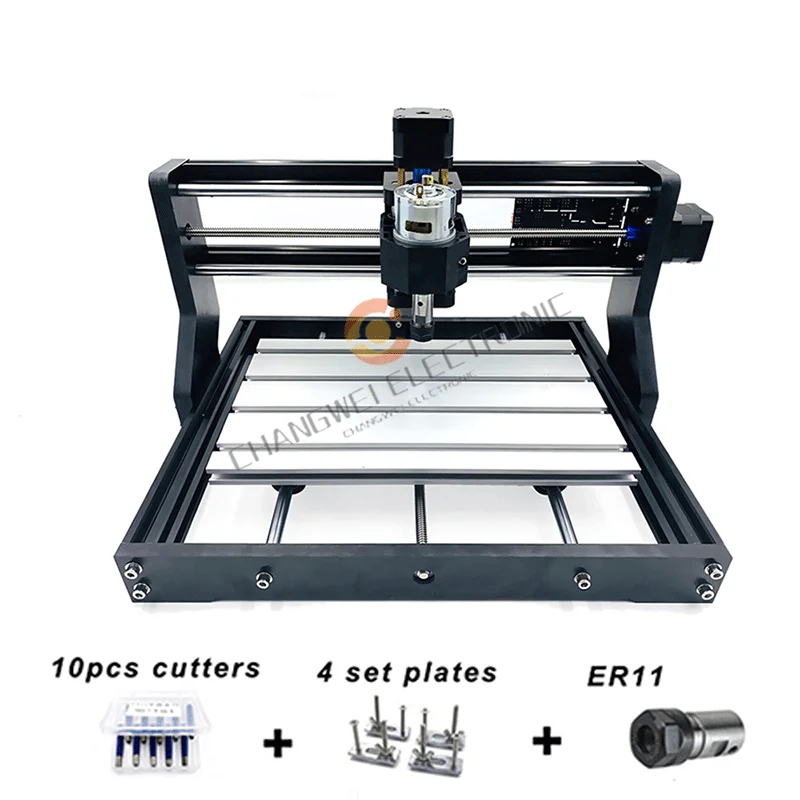 CNC 3018Pro Laser Engraver 1W-1KW Laser CNC Milling Machine 3 Axis GRBL Control Laser Engraving Machine DIY Wood Router