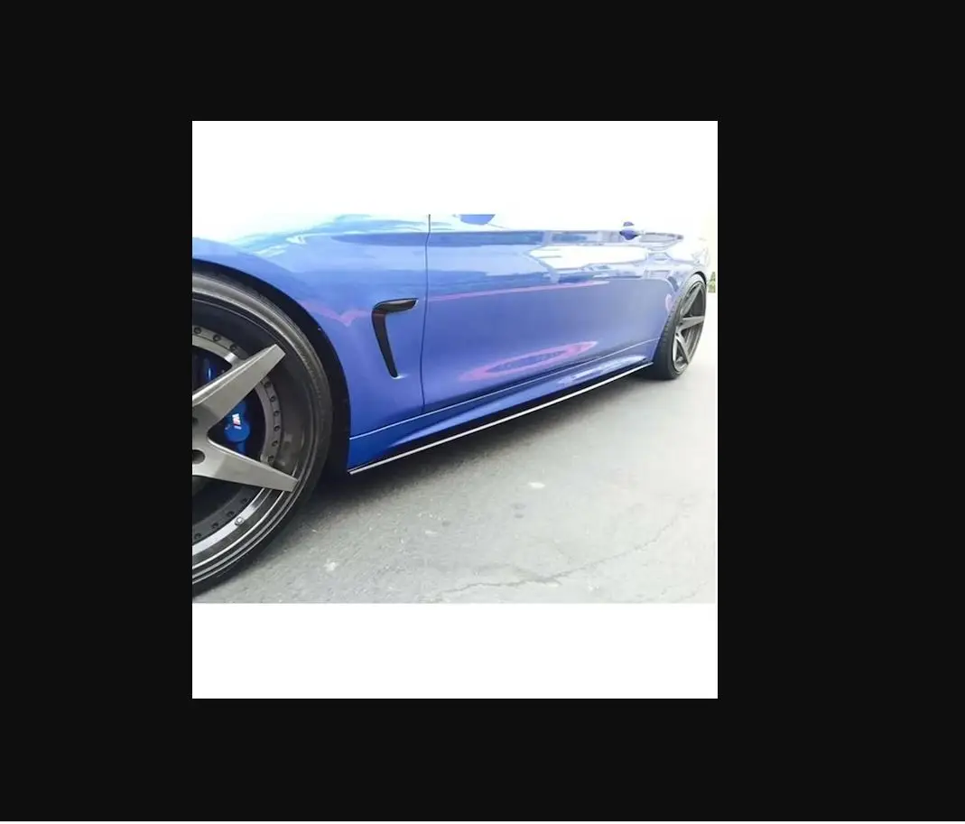 

For Renault Megane 4 Sedan Side Skirts Attachment 2016-2020 - Body Kit Spoiler Racer Diffuser Chromium Auto Sporty Fast