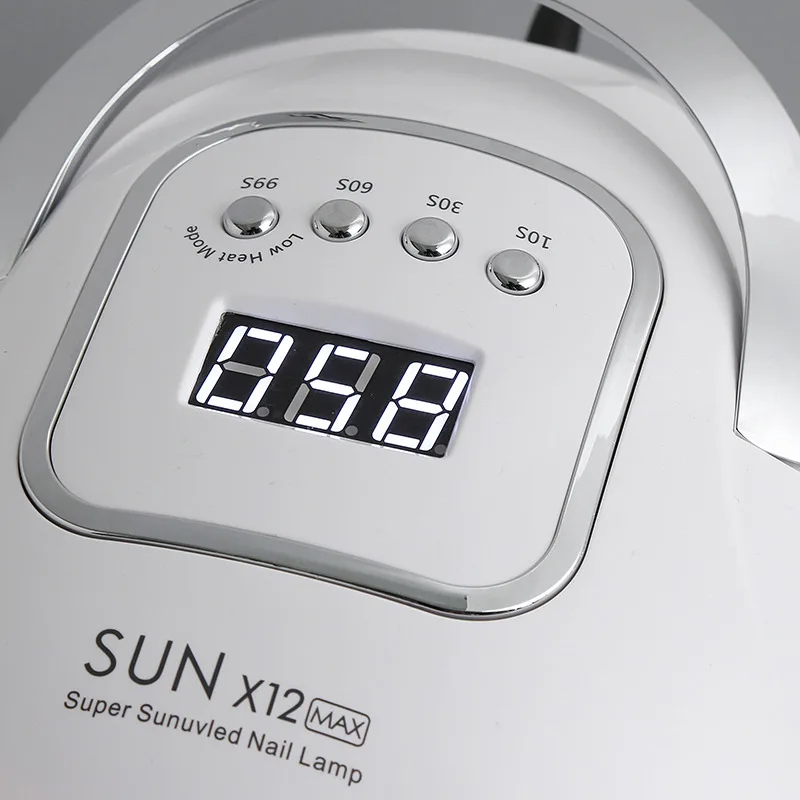X11 MAX SUN Nail Dryer Machine УФ-светодиодная лампа для сушки гель-лака ногтей с нижним