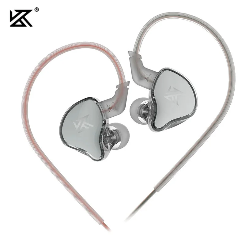 Проводные наушники KZ EDCX Hi-Fi наушники-вкладыши с басами и монитором спортивные