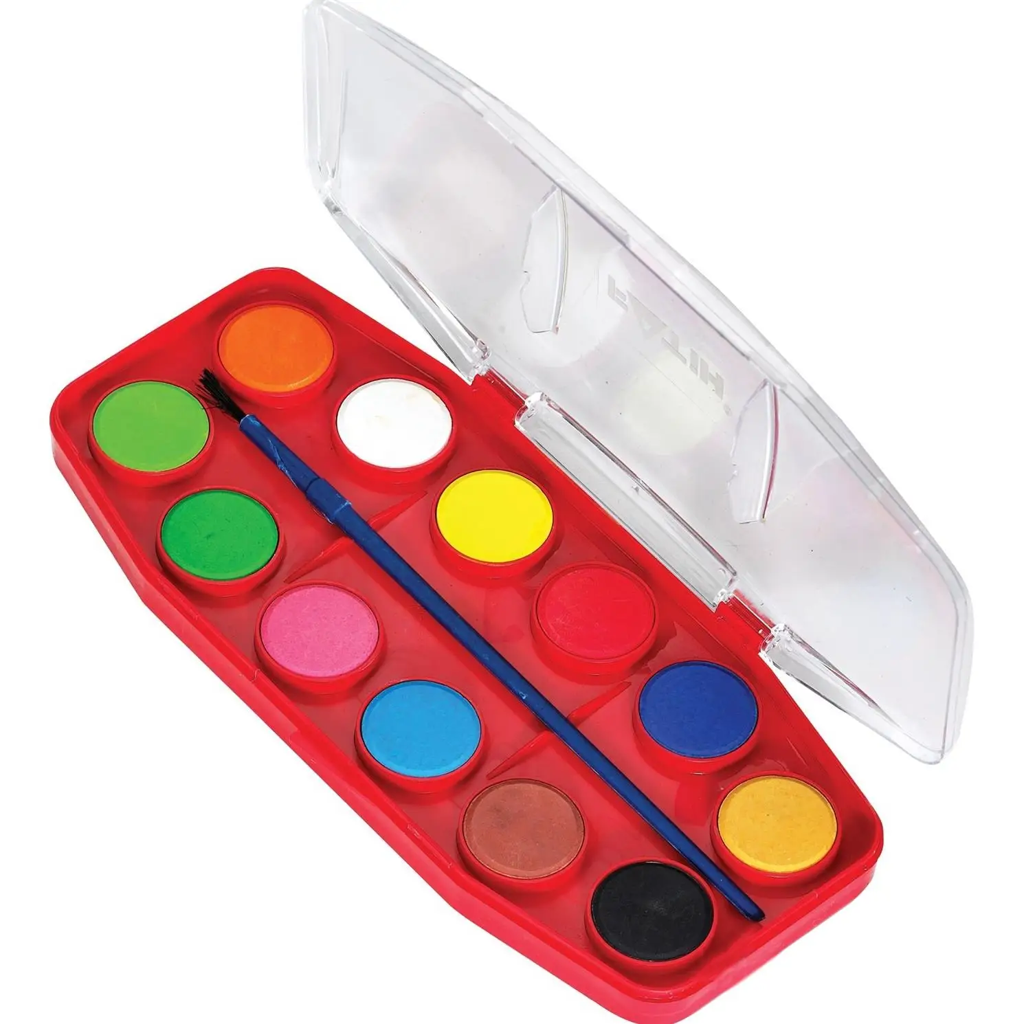 Детский набор краски Fatih 9 видов 75 шт. (12 каждая мелка фломастеры цветные карандаши