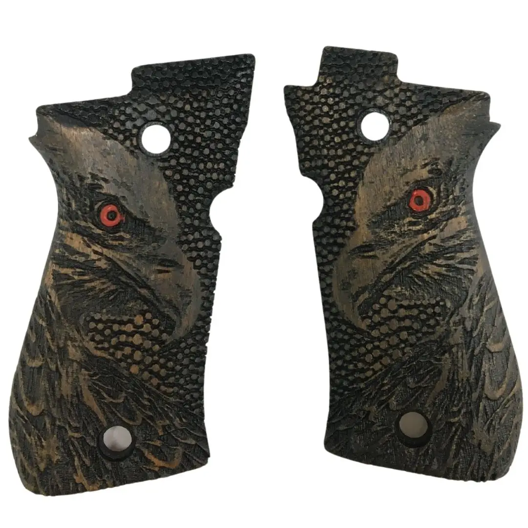 

Beretta F92, 92 A1, 92G, 92FS, 96, 96 A1, M9, m9A1 Walnut Grips