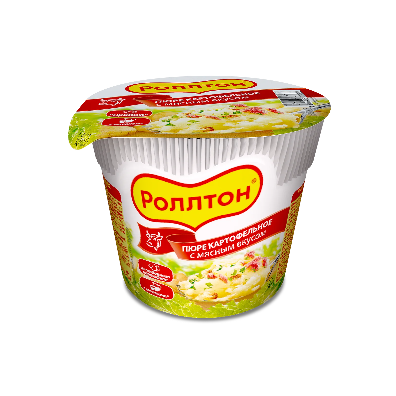 Пюре картофельное Роллтон мясное
