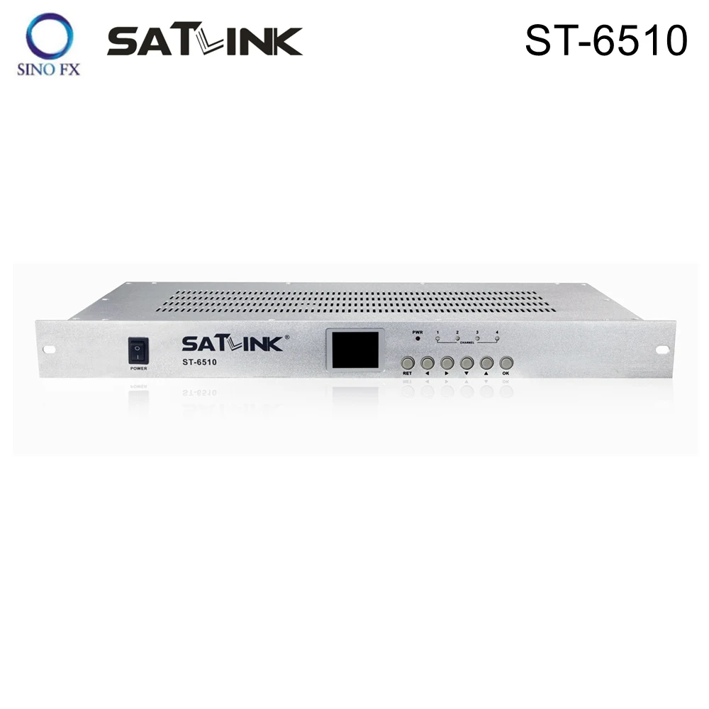 

Satlink ST-6510 4 Route DVB-T Modulator HD 1080P MPEG4 1 Frequency To 4 Channels Better Than WS-7990