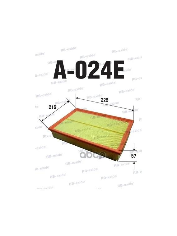 A-024e C30189 (Фильтр Воздушный) Rb-exide арт. A024E