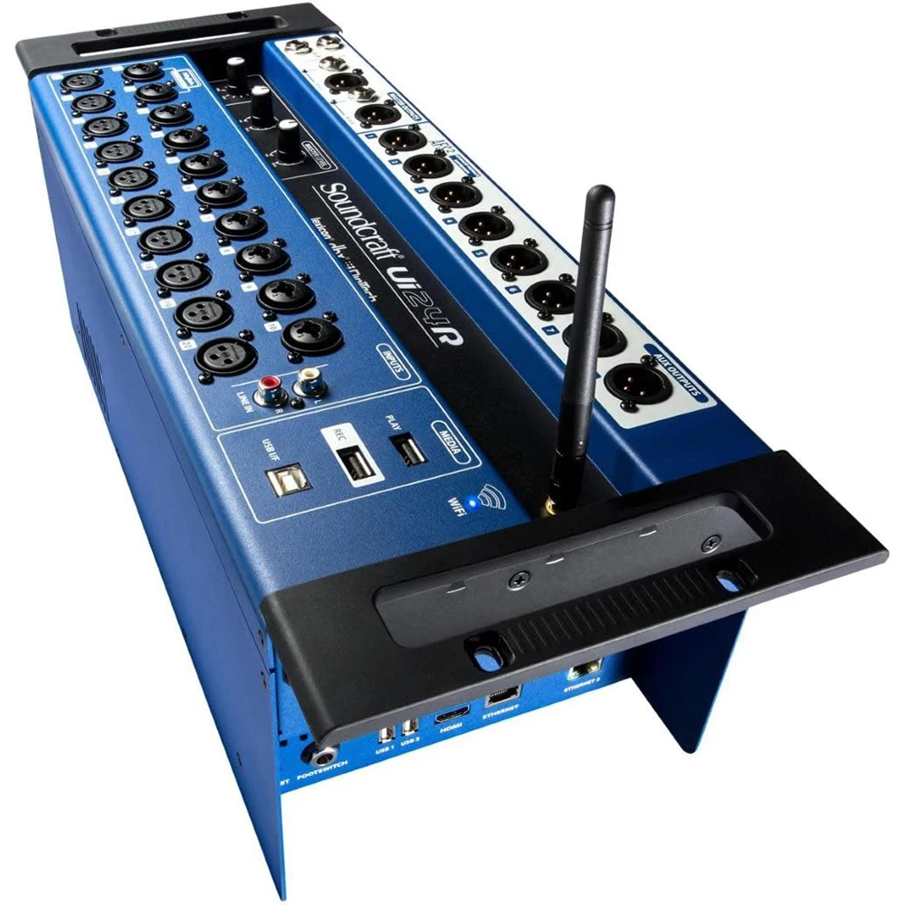 

Купите 2 получите 1 Soundcraft Ui24R 24-канальный Настольный цифровой аудио микшер с пультом дистанционного управления и многоканальной USB-записи