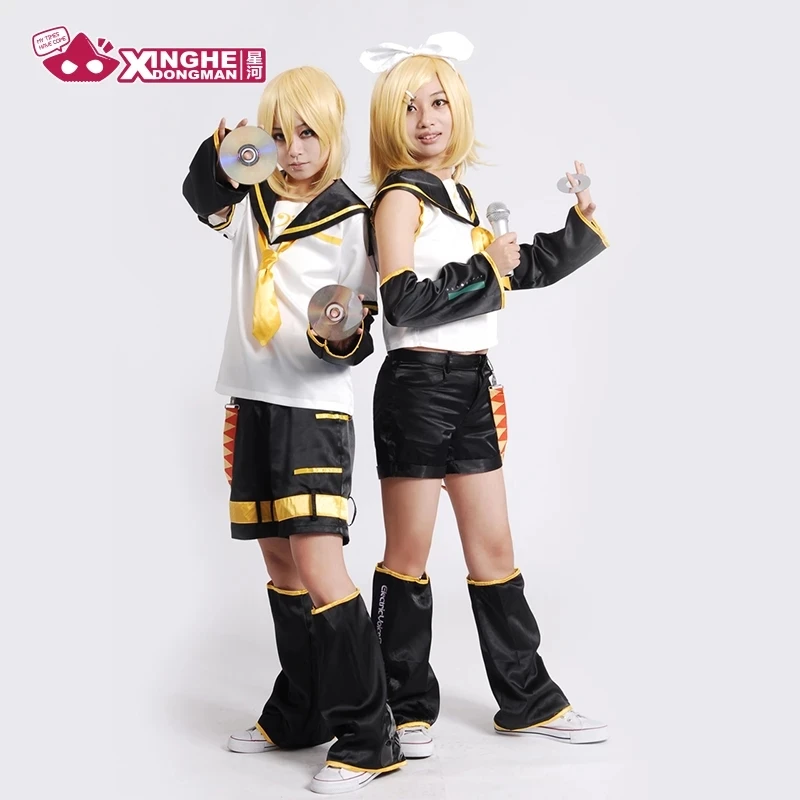 

Genuine Authorized VOCALOID Kagamine Rin Kagamine len Miku Brother Sister Cosplay Costume Suit