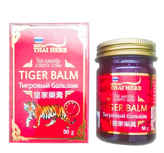 Красный тигровый бальзам Royal Thai Herb |
